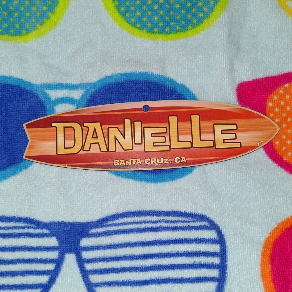 Santa Cruz, CA "Danielle" Souvenir Surfboard